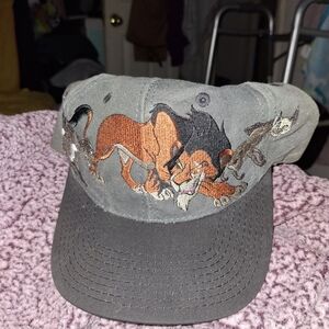 Disney Gray and Black Lion King Hat